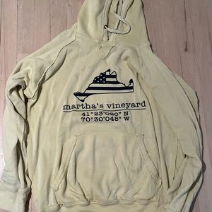 Martha’s Vineyard Yellow Sweatshirt with Coordinates